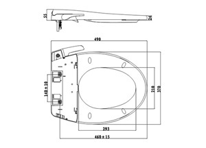 Nắp rửa thông minh American Standard CSCFA650