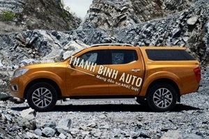 Nắp thùng cao Carryboy G3 xe Nissan Navara NP300