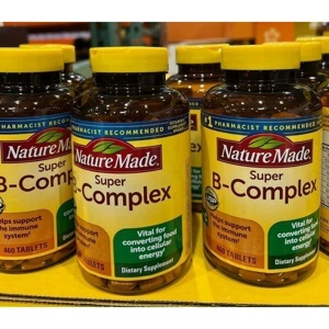 Nature Made Super B-complex – Viên uống bổ sung vitamin B giúp tăng cường sức khỏe, 460 viên