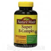 Nature Made Super B-complex – Viên uống bổ sung vitamin B giúp tăng cường sức khỏe, 460 viên