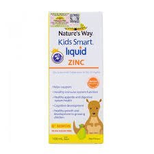 Nature's Way Kids smart Liquid ZinC 200ml - Siro bổ sung kẽm dạng nước cho bé