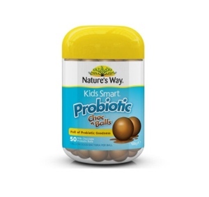 Nature’s Way Kids Smart Probiotic Choc Balls – Kẹo lợi khuẩn tốt cho tiêu hóa của trẻ