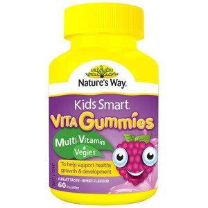 Nature’s Way Kids Smart Vita Gummies Multi Vitamin & Vegies 60 viên