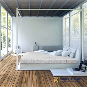 Nệm Cao Su Dunlopillo Latex World Pure 200x200x20CM