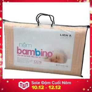 Nệm cao su em bé Liên Á Bambino 70x120x2cm