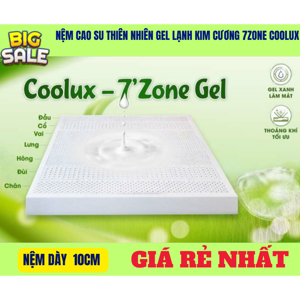 Nệm Cao Su Kim Cương Coolux