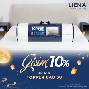 Nệm cao su Liên Á Topper