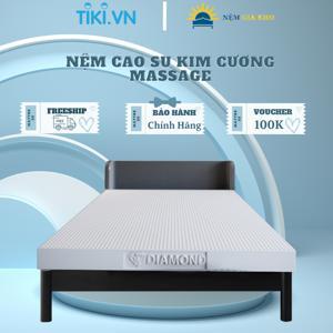 NỆM CAO SU THÔNG HƠI MASSAGE KIM CƯƠNG - MASA - CSTM 160x200x10cm