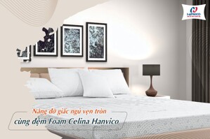 Nệm Foam Celina Hanvico 120*190*15cm