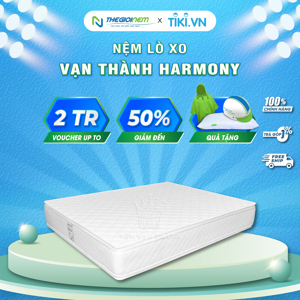 Nệm lò xo Harmony Vạn Thành 160x200x30cm