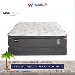 Nệm lò xo Kingkoil Morena Euro Top