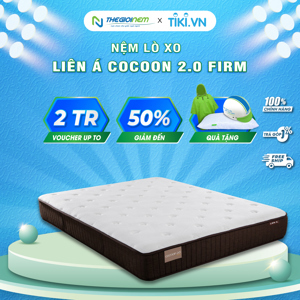 Nệm lò xo Liên Á Cocoon Firm 2.0 140x200x25cm