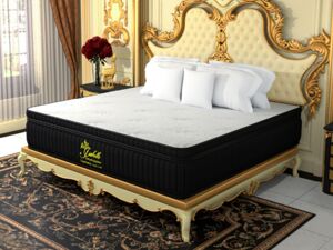 Nệm lò xo túi Isabelle 7 vùng – Pillow Top Lông Cừu