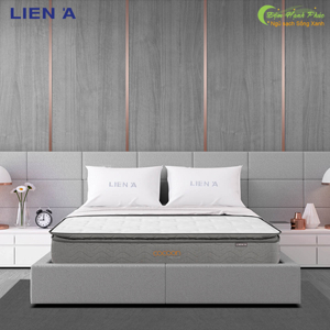 Nệm lò xo túi Liên Á Cocoon Grey Luxe (140x200x30)