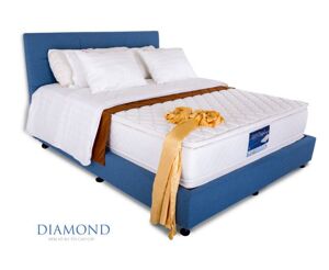 Nệm lò xo Vạn Thành Diamond 100x200x30cm