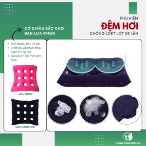 Nệm lưới chống loét trên xe lăn y tế