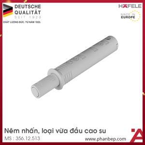 Nêm nhấn loại vừa đầu cao su Hafele 356.12.513