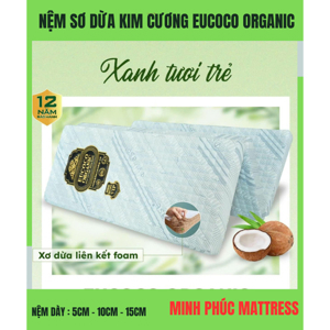 Nệm xơ dừa Kim Cương EUCOCO ORGANIC