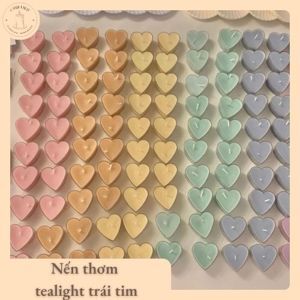 Nến Tealight trái tim