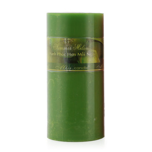 Nến thơm trụ tròn D7H15 Miss Candle MIC0277 - 7x15 cm