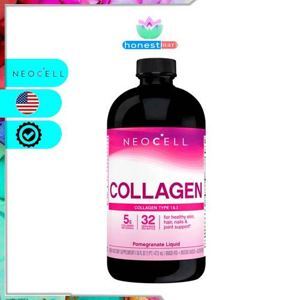 Collagen uống dưỡng trắng da – Neocell Collagen C Pomegranate Liquid 473ml