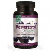 Neocell's Resveratrol Antioxidant 100 mg 150 viên - Viên uống tăng cường sức khỏe tim mạch, chống oxi hóa