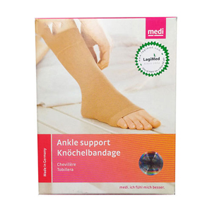 Nẹp mắt cá hỗ trợ bông gân trong thể thao, di chuyển Ankle support 501 Lagimed -848