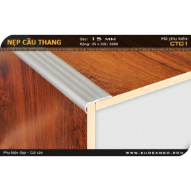 Nẹp nhôm cầu thang CT01