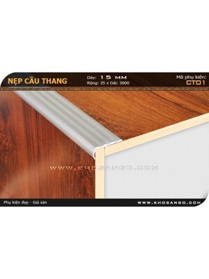 Nẹp nhôm cầu thang CT01