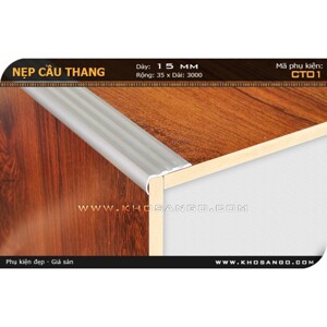 Nẹp nhôm cầu thang CT01