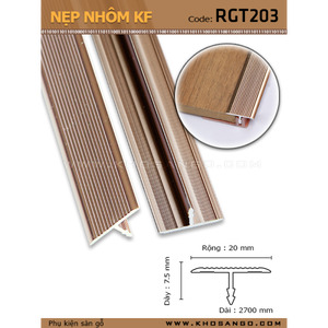 Nẹp nhôm KF RGT203D