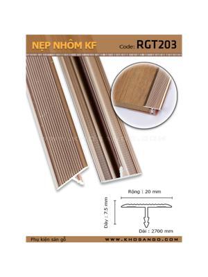 Nẹp nhôm KF RGT203D