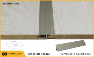 Nẹp nhôm nối sàn AL206GR