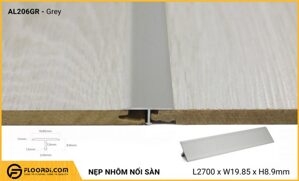 Nẹp nhôm nối sàn AL206GR