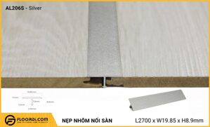 Nẹp nhôm nối sàn AL206S