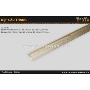 Nẹp nhựa cầu thang CT-228