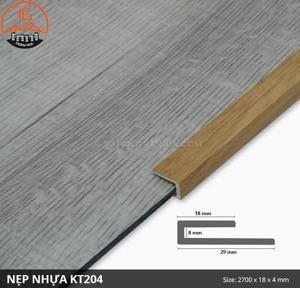 Nẹp nhựa Kết thúc KT204