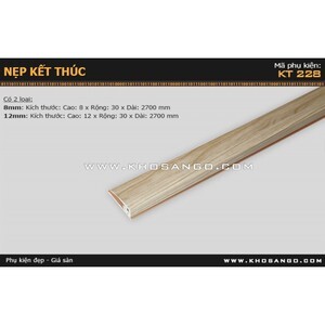 Nẹp nhựa Kết Thúc KT228