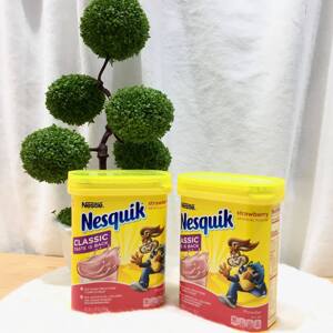 Sữa bột Nestle Nesquik Strawberry - hộp 300g (dành cho trẻ từ 3 tuổi trở lên)