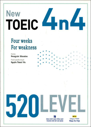 New TOEIC 4n4 520 level - Neungyule Education (Kèm 1 CD)