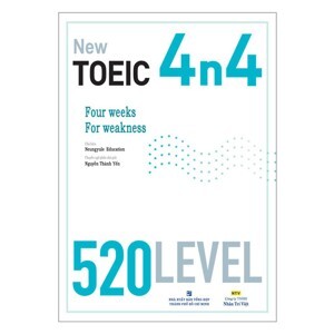 New TOEIC 4n4 520 level - Neungyule Education (Kèm 1 CD)