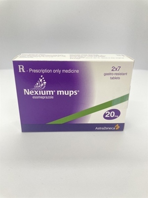 Nexium mups 20mg - hộp 2 vỉ x 7 viên