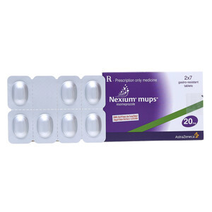 Nexium mups 20mg - hộp 2 vỉ x 7 viên