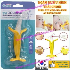 Ngậm nướu hình chuối Ange AG044