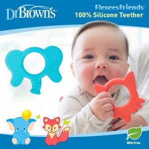 Ngậm nướu silicone hình con voi Dr Brown's - TE002