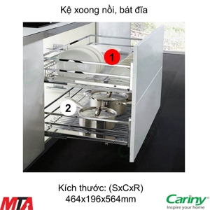 Ngăn kéo bát Cariny CH26-600