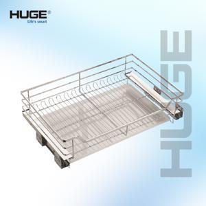 Ngăn kéo xoong nồi inox 304 nan dẹt Huge H-XN13G8