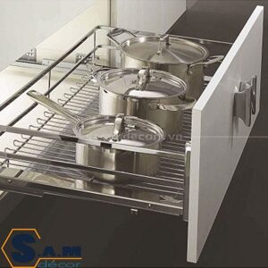 Ngăn kéo xoong nồi inox nan dẹt Huge H-XN13G7