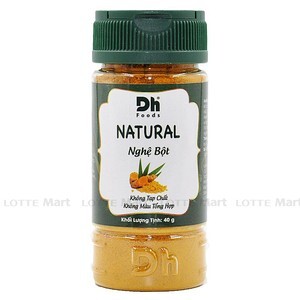 Nghệ bột Dh Foods Natural hũ 40g