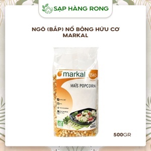 Ngô (bắp) bỏng hữu cơ Markal 500g